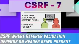 csrf where referer validation depends on header being present -  2021 - 5