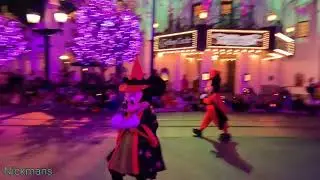 Frightfully Fun Parade at Oogie Boogie Basha Disney California Adventure Park