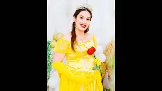 Disney Princesses themed Maternity Shoot