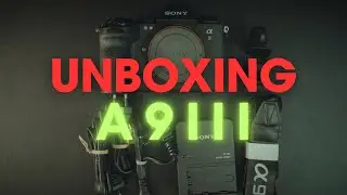 Unboxing SONY A9iii ASMR
