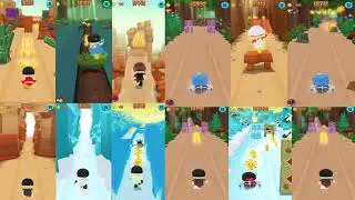TAG WITH RYAN ALL CHARACTER WALKTHROUGH!!!!