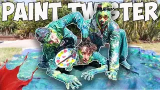 Paint Twister w/ Andy
