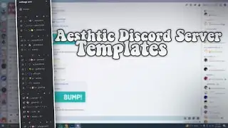 (new) free discord server templates 2024 | aesthetic discord server templates for free !!