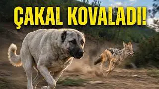 KANGAL KÖPEĞİ CANLI YAYINIMIZDA ÇAKAL KOVALADI !.. #YABANVATAN