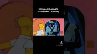 Ironwood guest stars on #thesimpsons #rwby #jamesironwood