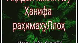 Ин дарсро ба дигарон паҳн намоед, то ки онҳо ҳам донанд ақидаи Абу Ҳанифа раҳимаҳуЛлоро!