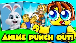 I FINISHED BEST BUNNYS NEWEST ROBLOX ANIME GAME!!! (Anime Punch Out!!!)