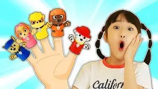 The Finger Family song Paw Patrol toys Nursery Rhymes & Kids Song Shushu Vlog