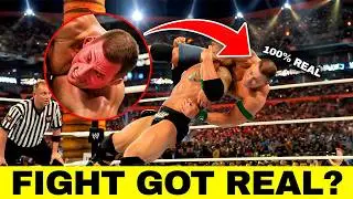 13 Times WWE Fights Went Totally OFF SCRIPT