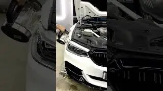 Демонтаж полиуретановой пленки #detailing #automobile #антигравийнаяпленка