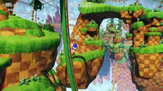 Sonic Frontiers Cyberspace 3-4 Speedrun 00:51.49