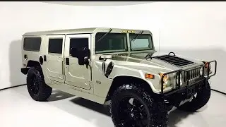 1597 | 2002 HUMMER H1 Wagon | Custom Wheels & Tires | Leather | Scottsdale, AZ