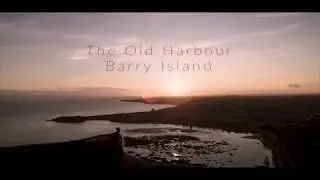 Old Harbour, Barry Island, South Wales 4k Drone Footage.