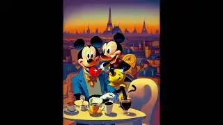 Bringing Mickey Mouse to Life: Stunning Photographic Art with Leonardo.AI 