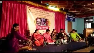 गदिमा, बाबूजी, ‘पुलं’ना त्रिवेणी कार्यक्रमातून मानवंदना