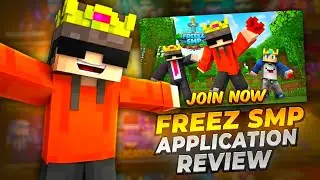 FREEEZ SMP Season 2 Application Review LIVE 🔥 | Who Will Get Selected? 😱 MCPE SMP India