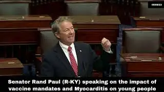Senator Rand Paul (R-KY) on Masks and Mandates