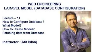 Lecture 11 Laravel Tutorial | Laravel Model | Database Configuration