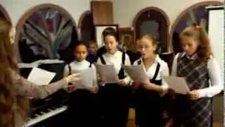 Детский церковный хор. Воскресная школа Свято-Троицкого храма г. Кириши