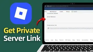 How To Get Private Server Link Roblox! (2025)