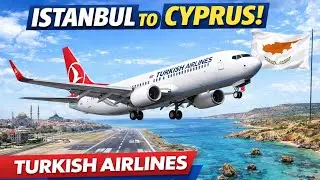 North Cyprus trip Report| Turkish Airlines Boeing 737 | Ercan🇨🇾 - Istanbul Turkey🇹🇷