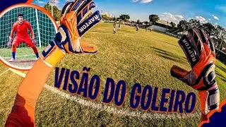 SAI DA RESERVA E FIZ ISSO NO CAMPÃO NA VISÃO DO GOLEIRO!!