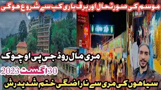 Murree weather today | murree live today | 