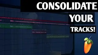 How to consolidate/join your audio clips in FL studio(very easy).