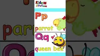 ABC Phonics Song | Part 2 | M to Z | #Kidzstation #Shorts