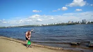 Ходкость и маневренность надувной байдарки Калар