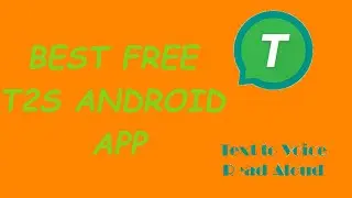 Best Free Text To Speech Android App 