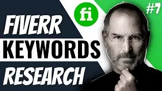 How to do Low Competition Keywords Research for fiverr gig | fiverr gig ranking 2021 |  fiverr seo