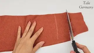 2 ways repair sleeves without complicated sewing skills