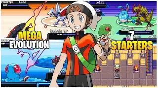 Pokémon GBA Rom Hack with 7 Starters, Mega Evolution, Nuzlocke Mode and Much More !