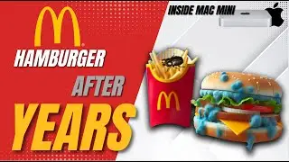 Hamburger del McDonalds dopo anni, si ammuffisce? Big Mac inside a Mac Mini