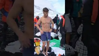 Going for a POLAR PLUNGE in ANTARCTICA!