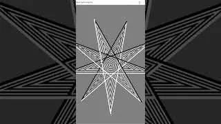 Python Turtle Graphics 🦋🐍Illusion Draw