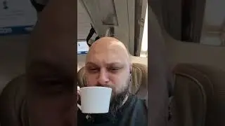 завтрак в поезде Брюссель - Лондон