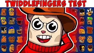 FNF Character Test | Gameplay vs Playground | FINGERTWIDDLE & TRIFLETHUMB BUT PLUSH | FNF Mods