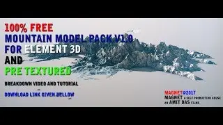Element 3d model pack 100% Free mountain model pack v1.0