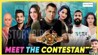 Bigg Boss 17 All Confirmed Contestants List | Bigg Boss 2023 | Salman khan | BB17 Grand premiere