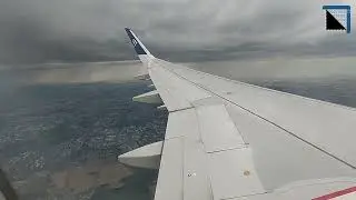 airoplane takeoff and landing (athens to prague)