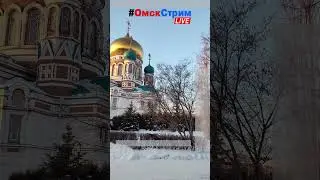 #ОмскСтрим Зима СОБОР #shorts