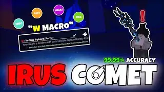 FISCH MACRO IRUS COMET TUTORIAL | Roblox