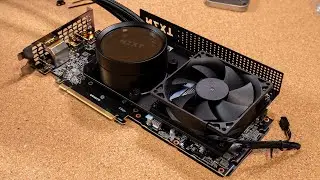 NZXT KRAKEN G12 で RTX 2080 Superを簡易水冷化：動作音チェック