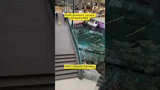 NORTH AMERICA'S LARGEST SHOPPING MALL | West Edmonton Mall #foryou #edmonton #alberta #travel