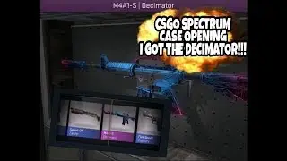 CS:GO OPENING - SPADLA MI M4A1-S | DECIMATOR! (NO CLICKBAIT)