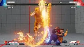 STREET FIGHTER V I used to respect this Ken player._. Rage Quit really!!?