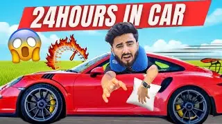 LIVING IN A CAR FOR 24 HOURS CHALLENGE ! @ThatWasCrazy