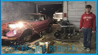 240z Engine Tear Down (HEADGASKET GONE WRONG)